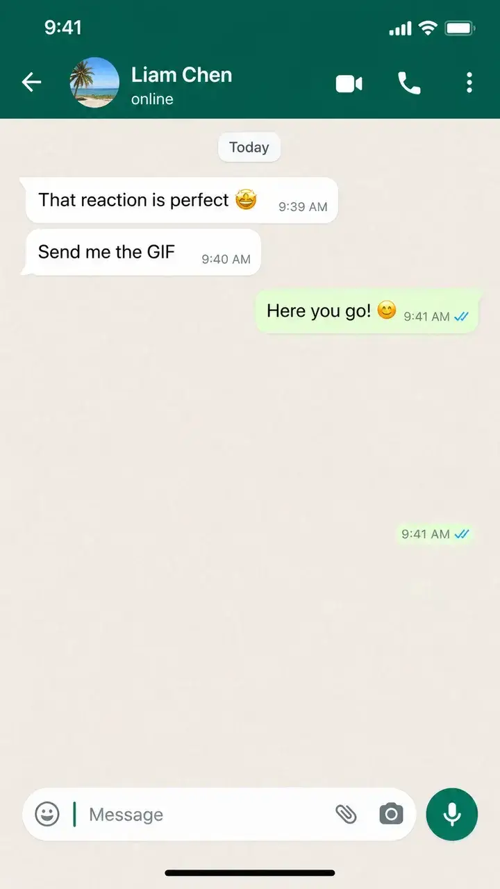 WhatsApp: Use your animated stickers in real chats