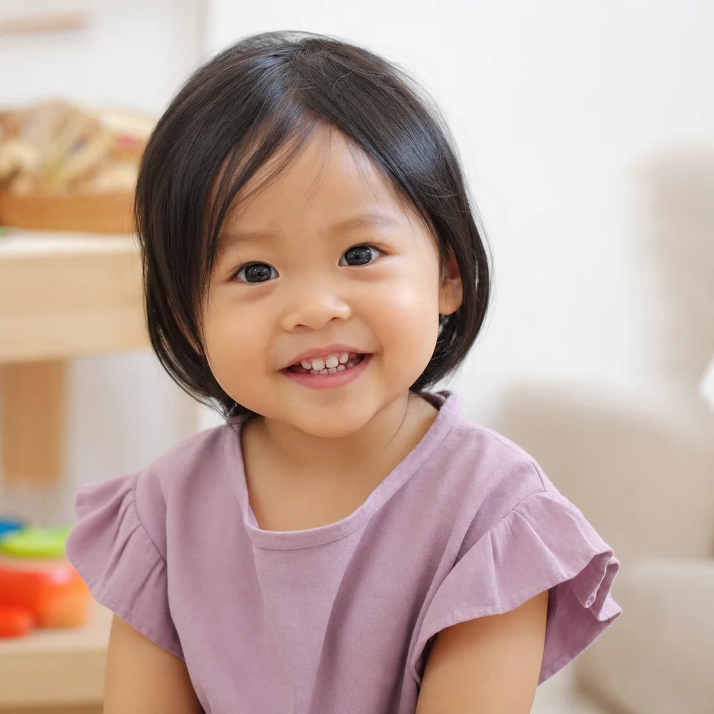 Southeast Asian baby portrait example